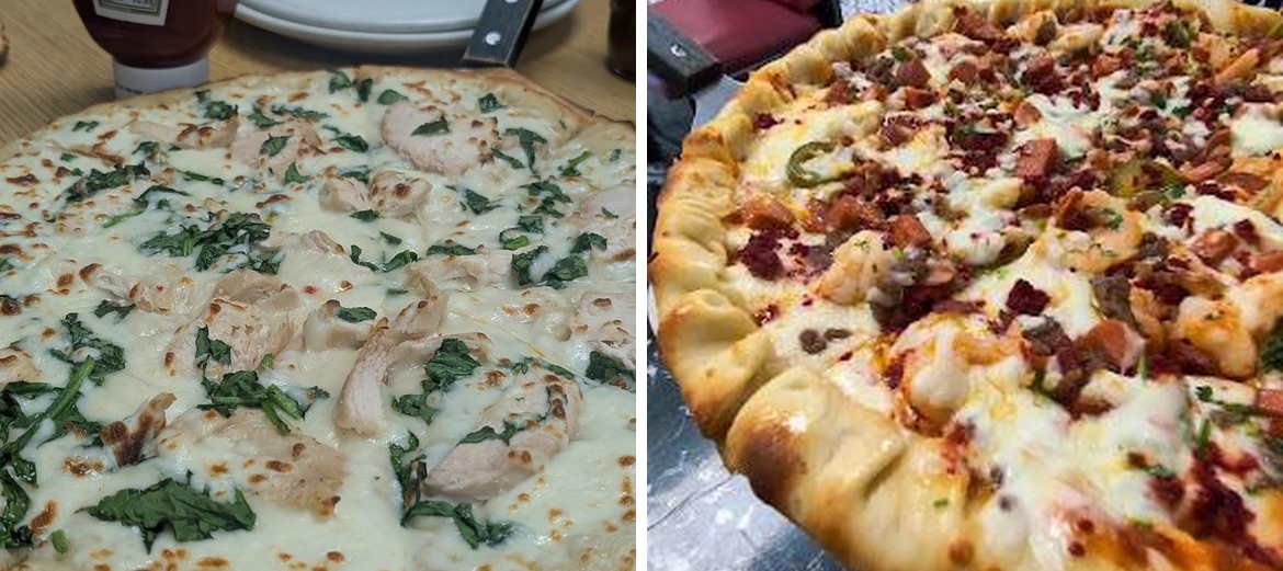 Leo's pizza Menu