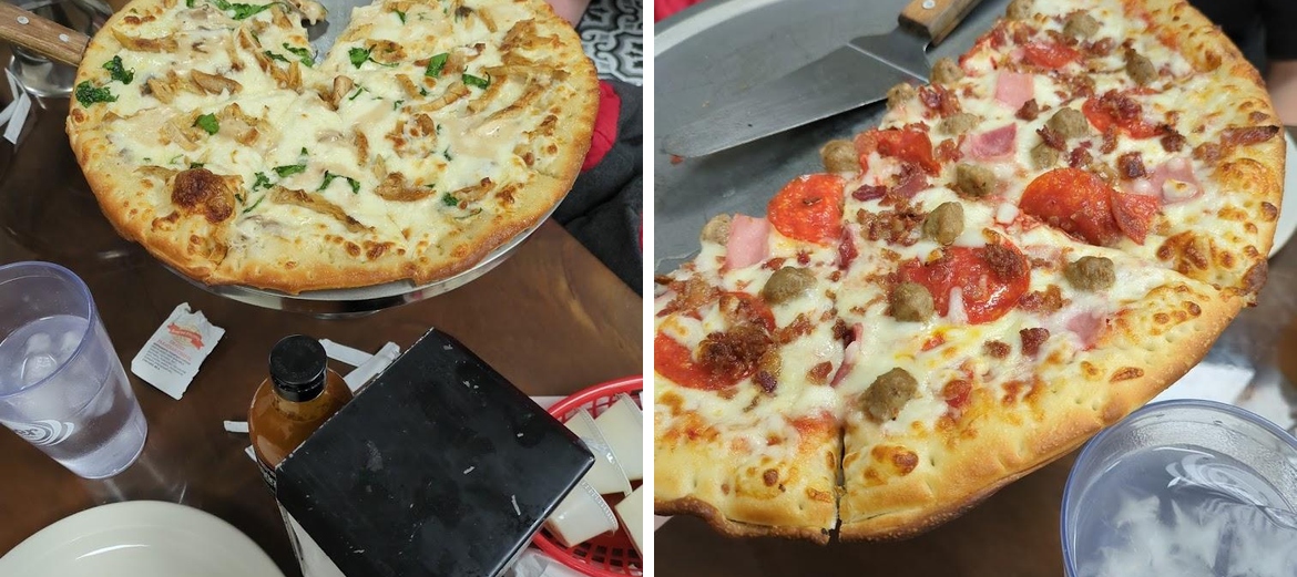 Leo's pizza Menu